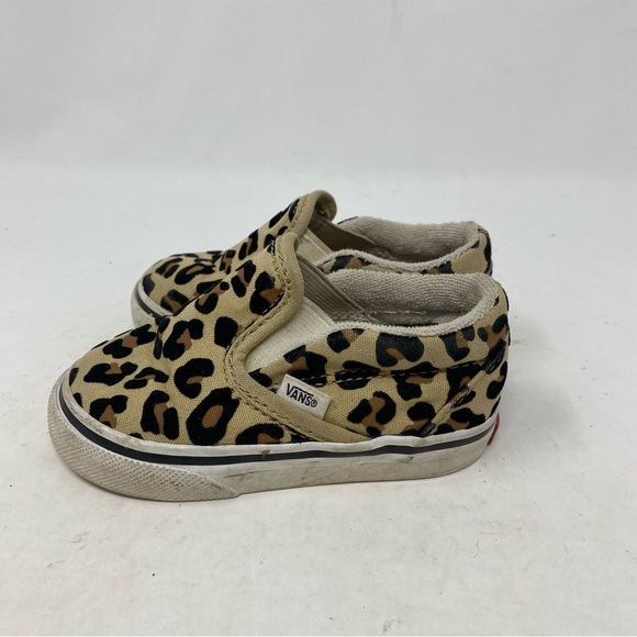 Vans Shoes Vans Toddlers Girls Cheetah Print Classic Slip On Low